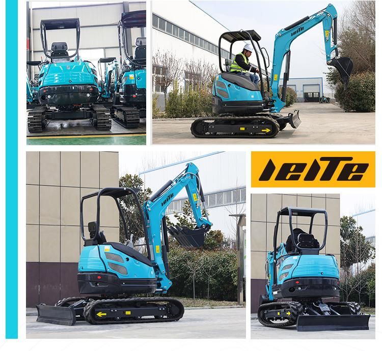 Free Shipping China Wholesale New Design Mini Excavator 2.6 Ton 2.5 Ton Price with CE/ISO