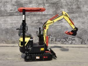 Reliable Supplier and Sturdy Crawler Excavator 1.3tons Chassis Mini Digger for Sale