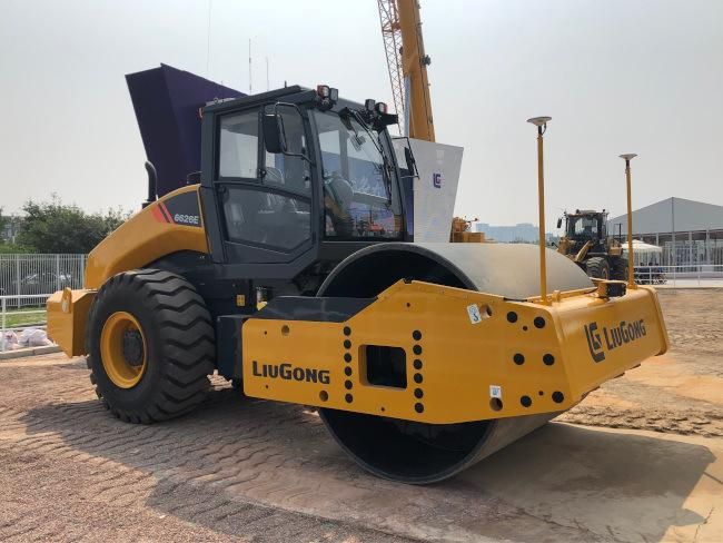 19ton 179HP Liugong Compactor 6118e Vibratory Single Drum Road Roller