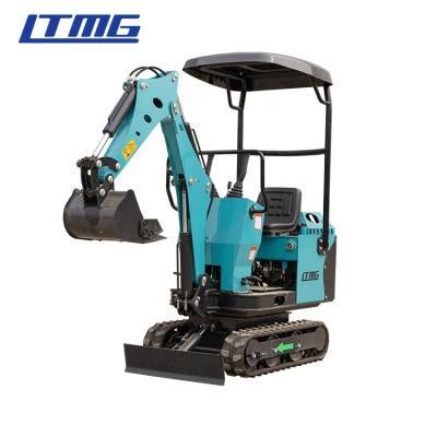 Mini Digger 0.8 Ton 1 Ton 1.2 Ton 1.5 Ton 1.7 Ton 2 Ton Hydraulic Bucket Wheel Crawler Excavator with CE/EPA/Euro V Engine