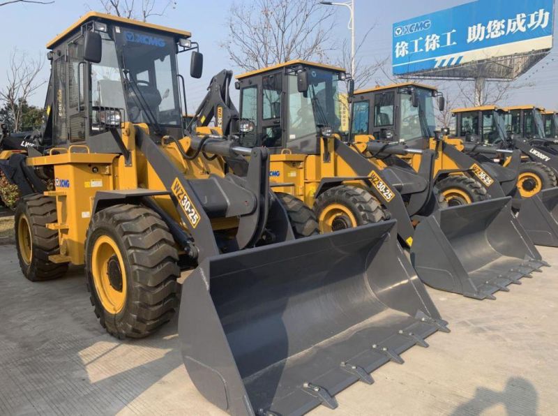 XCMG Official 2 Ton Mini Backhoe Loader Wz30-25 Tractor Loader Digger with Attachments
