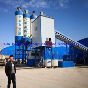 Thj Brand 120m3/H Hzs120 Concrete Mixing Plant with Sicoma Mixer for Sale