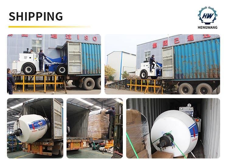 Maximum Load Capacity 7.8ton Output 3.5m3 China Concrete Mixer Truck with Spare Parts