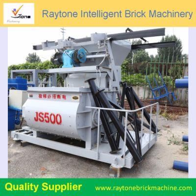 Js500 Concrete Mixer Cement Mixer Machine for Brick Making Machine