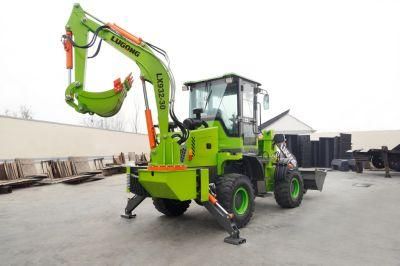 Hot Sale Tractor Front and Cheap Backhoe with CE