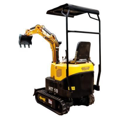 High Quality Farm Garden Use Mini Excavator with Cabin Euro5 / EPA Kubota 3cylinders Engine