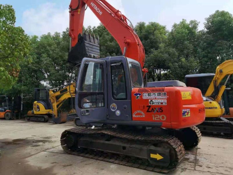 Second Hand / Used Hitachi Crawler Digger Small Mini Excavator Zaxis 160/135/130/120/100 70/55/60/120/100 Excavators Construction Machinery Equipment Zx120-6