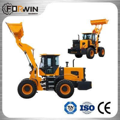 China Best Construction Machinery Equipment Small Front End Shovel 2.5 Ton Compact Bucket Hydraulic Mini Wheel Loader Fw958A with CE