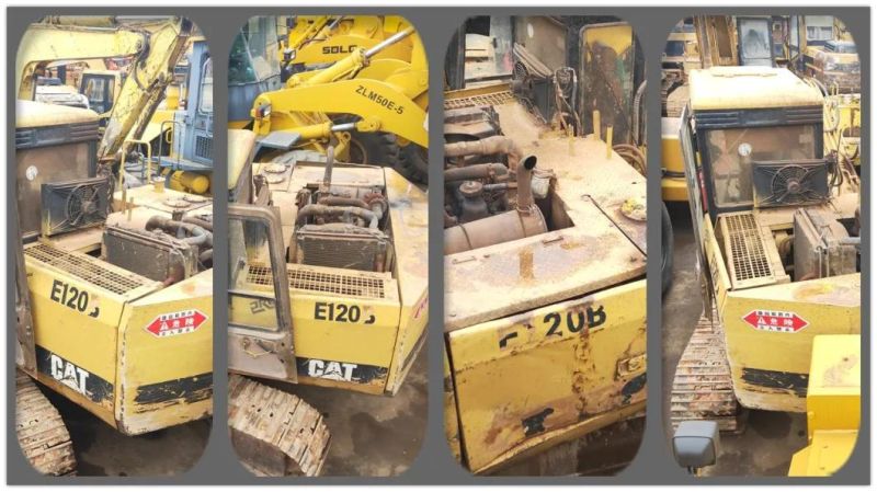 Used Caterpillar E120b Hydraulic Excavator Construction Machinery