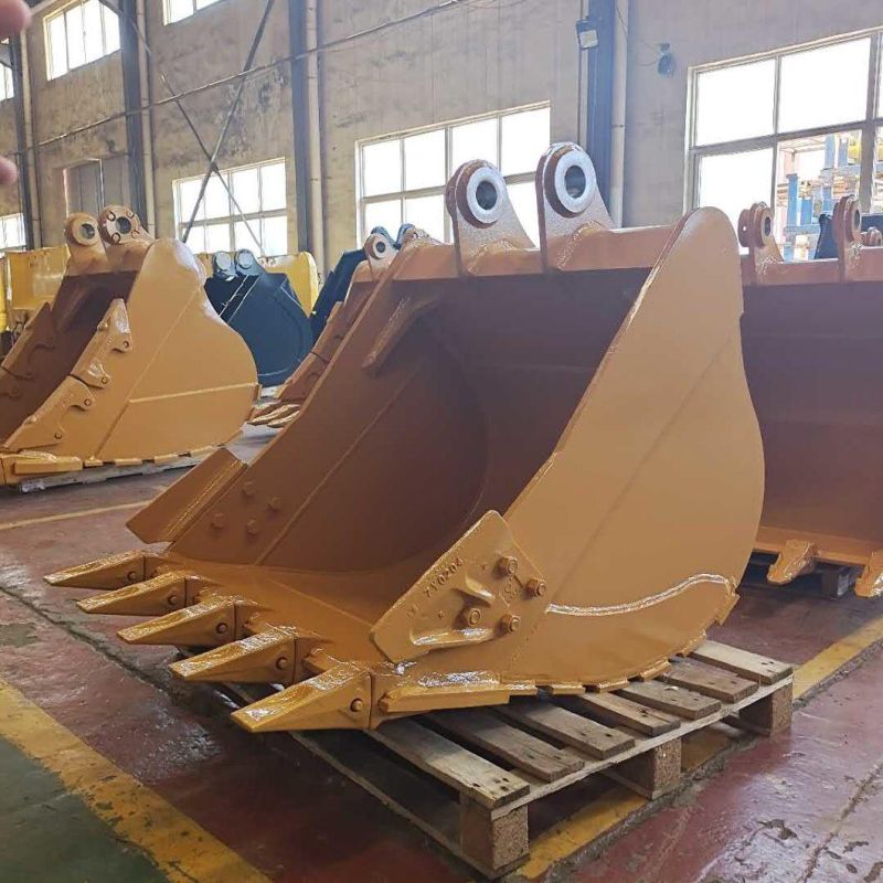 Excavators with High Strength Wear-Resistant Bucket Rock Bucket/Loader Bucket