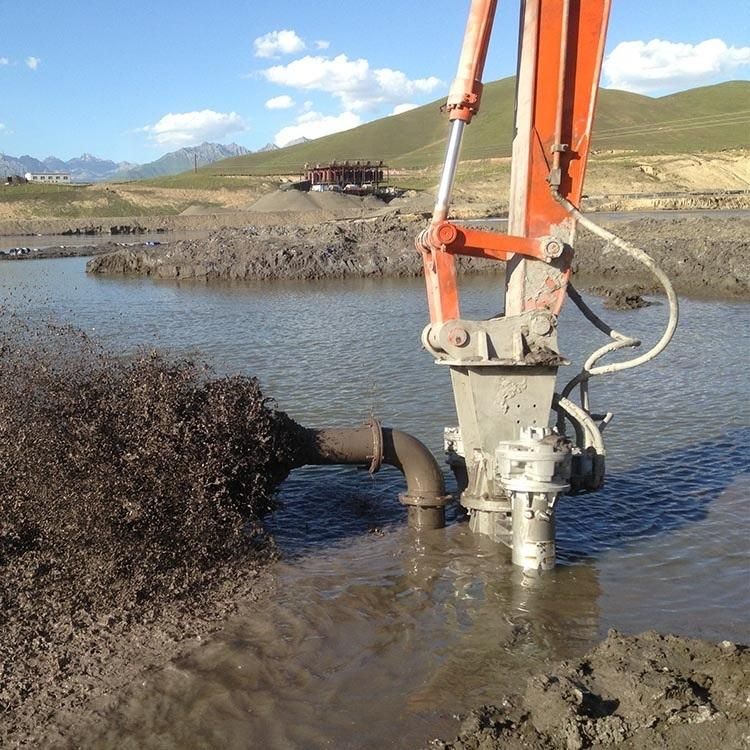 Amphibious Excavator Pump Dredger Used for Lakes Dredging and Soft Terrains