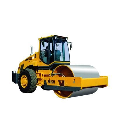 Construction Machinery 22 Ton Single Drum Roller Sr22m-C5 Compactor Hydraulic Roller