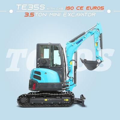 1.0 Ton Multifunction Hydraulic Diesel Mini Crawler Excavators