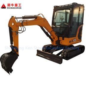 Rhinoceros Xn28 Mini Crawler Excavator, 2.5ton Mini Digger for Sale