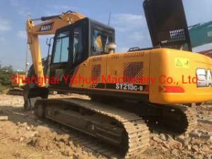 Sany Hydraulic Backhoe Mitsubishi Motor Model 215 Excavator