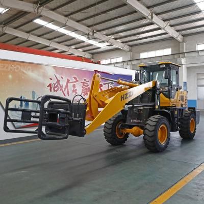 China New Zl926 Mini Wheel Loader with Pallent Fork