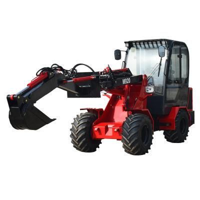 European Loader with Mini Digger Mini Telescopic Loader with CE Certificate