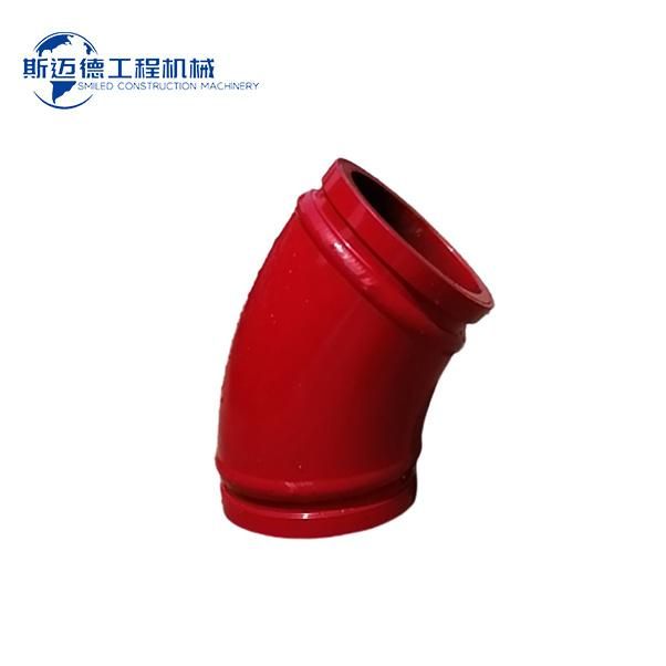 Composite Bend Pipe Tbswg124V-30g Concrete Pump Parts Bend Pipe