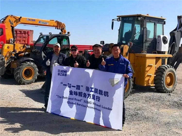 XCMG Official 1ton Mini Tractor Loader Backhoe Xc870K China New 4X4 Front End Loader and Backhoe Price
