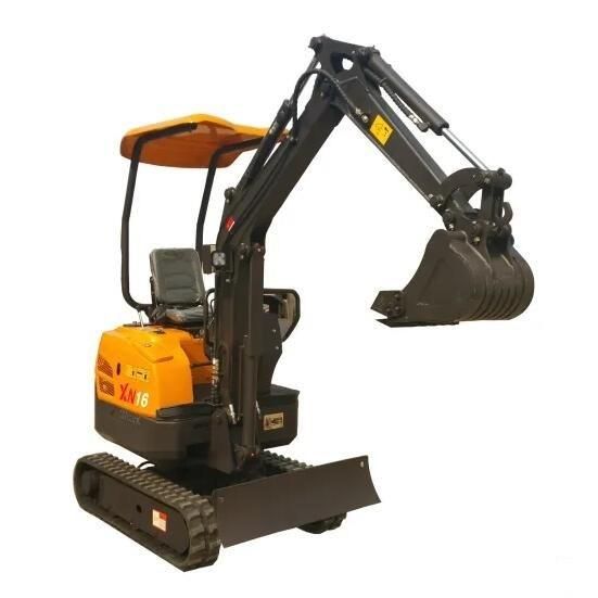 Farm Garden Machinery Mini Crawler Excavators 2000kgs with Tilting Bucket