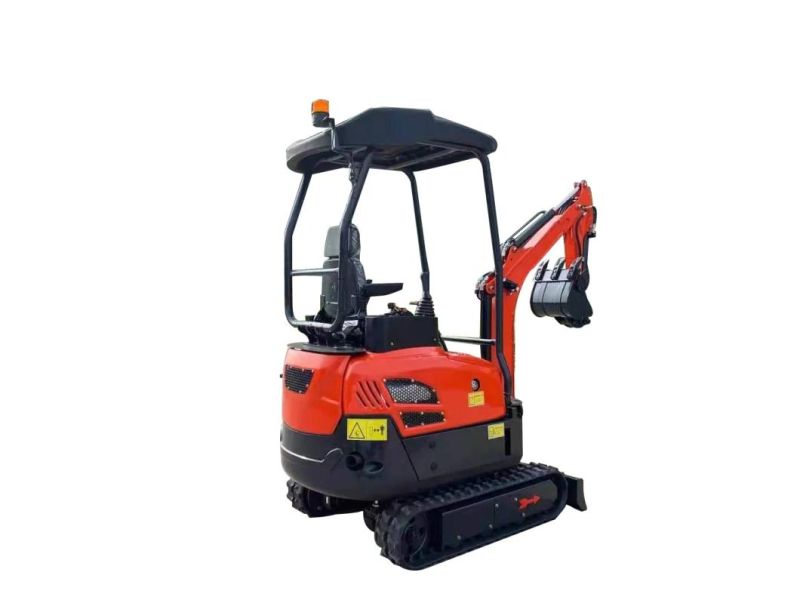 Rdt-17A 1.4ton New Design Swing Boom Mini Digger Excavator Bagger with CE 0.6ton 0.8ton 1ton 1.5 Ton