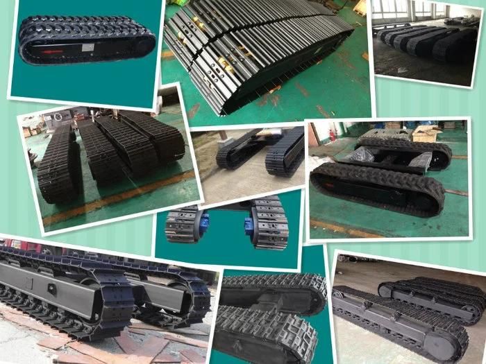 Custom Built Rubber Crawler Track Undercarriage with Payload 1-30 Ton