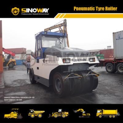 Hydraulic 16ton Asphalt Road Roller Pneumatic Rubber Tire Roller