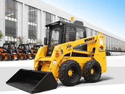 Taian Construction Skid Steer Loader with Diesel Engine for Sale