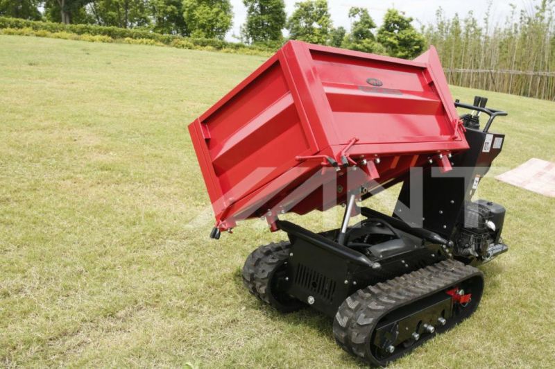 Mini Farming Tractor Three Sides Unloading with Self Unloading Dumper