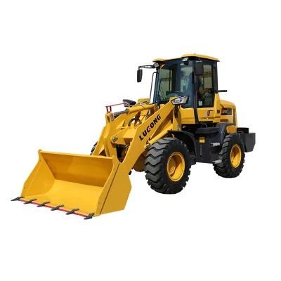 Lugong LG938 Compact Wheel Loader 2.0t Small Wheel Loader with High Quality
