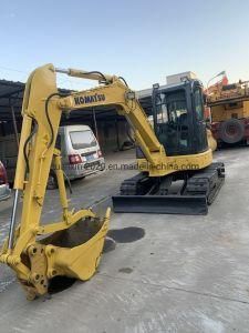 High Working Performance Original 5.5 Ton PC55mr Used Hydraulic Mini Excavator