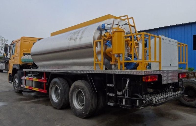 HOWO 16ton Bitumen Asphalt Distribution Tank Truck Road Construction Vehicle Asphalt Spraying Truck