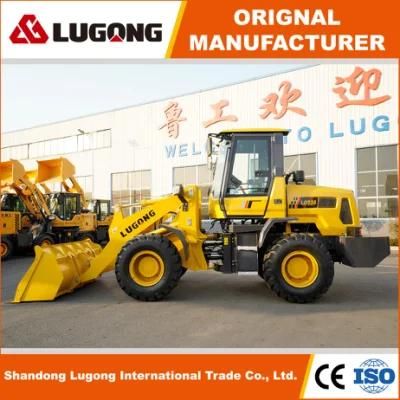 Lugong LG938 Construction Machinery Hand Operated Hoflader with Steering Pump