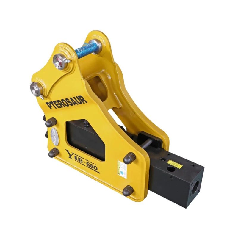 YLB680 Side Type Excavator Hydraulic Rock Breaker Hammer with Chisel