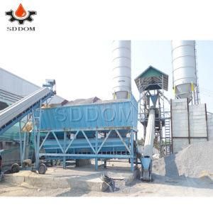 Concrete Batching Plant 35m3 /H Belt Convey Type Concrete Mixing Plant