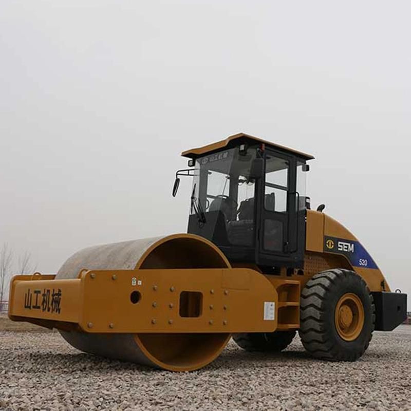 Catpiller Sem 10 Tons Vibratory Road Roller Sem510 with Single Drum