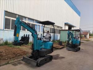 One Year Warranty 1.5 Ton Cheap China Garden Small Mini Excavator for Sale