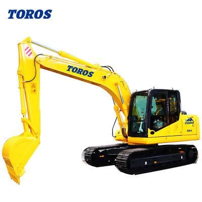 Toros Te150 15ton 0.6 Cbm Japanese Engine Crawler Excavator