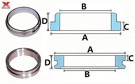 DN125 Concrete Pump Pipe 148mm Flange