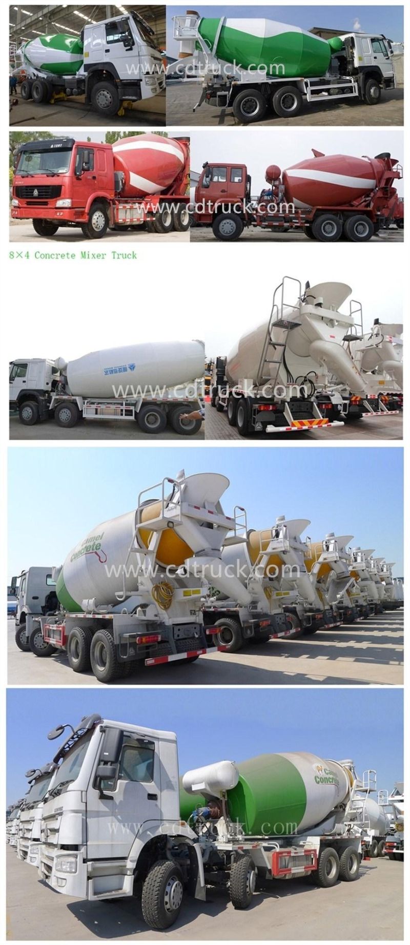 Sinotruk HOWO 6 Cubic Meters Concrete Mixer Truck Price