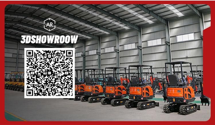 Shanding China 3 Ton Mini Excavator Bucket Joystick Controller Crawler Excavator Minibagger Mini Diggers