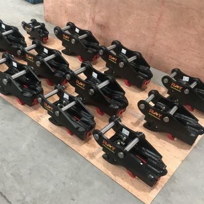 Hydraulic 6 Ton Mini Sk60 Quick Connector Hitch Coupler for Excavator