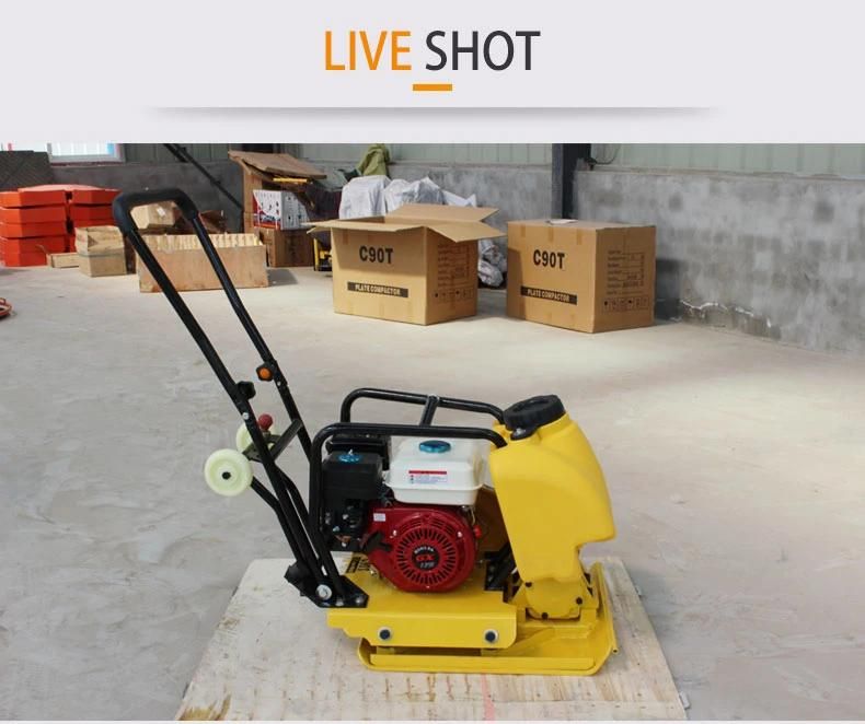 C90 Vibratory Compactor with Ce 6.5HP Gasoline Plate Compactor