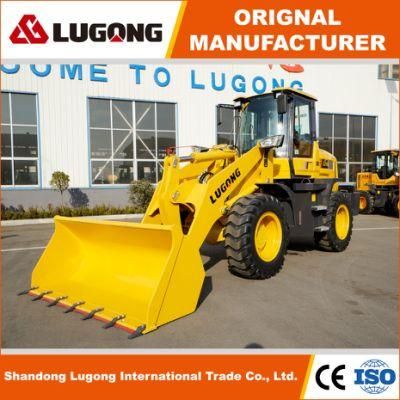 High Utility LG940 Mini Wheel Loader Track Payloader with Steering Pump for Industrial