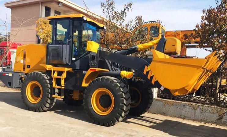 Chinese Lw300fn 3ton Strong Durability Wheel Loader for Heavy-Ioad Spading