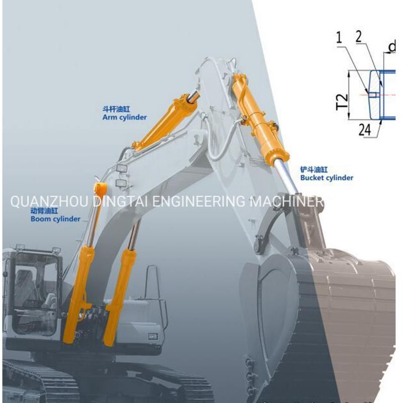Sell Excavator Hydraulic Arm/Boom/Bucket Cylinder for Engineering Machinery E300b