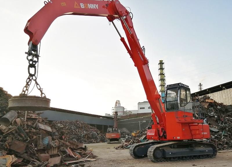 China Wzyd33-8c Bonny 33 Ton Hydraulic Material Handler for Scrap Steel