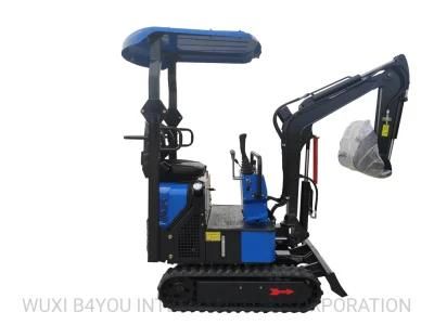 New Swing Boom Rdt-13b 1.1 Ton China Micro Deisel Garden Farm Home Crawler Excavator Digger Machine Price Mini Excavator 0.6/0.8/1/1.4ton