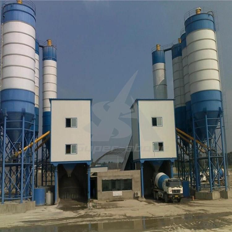 China 180m3/H Ready Stationary Concrete Batching Plant
