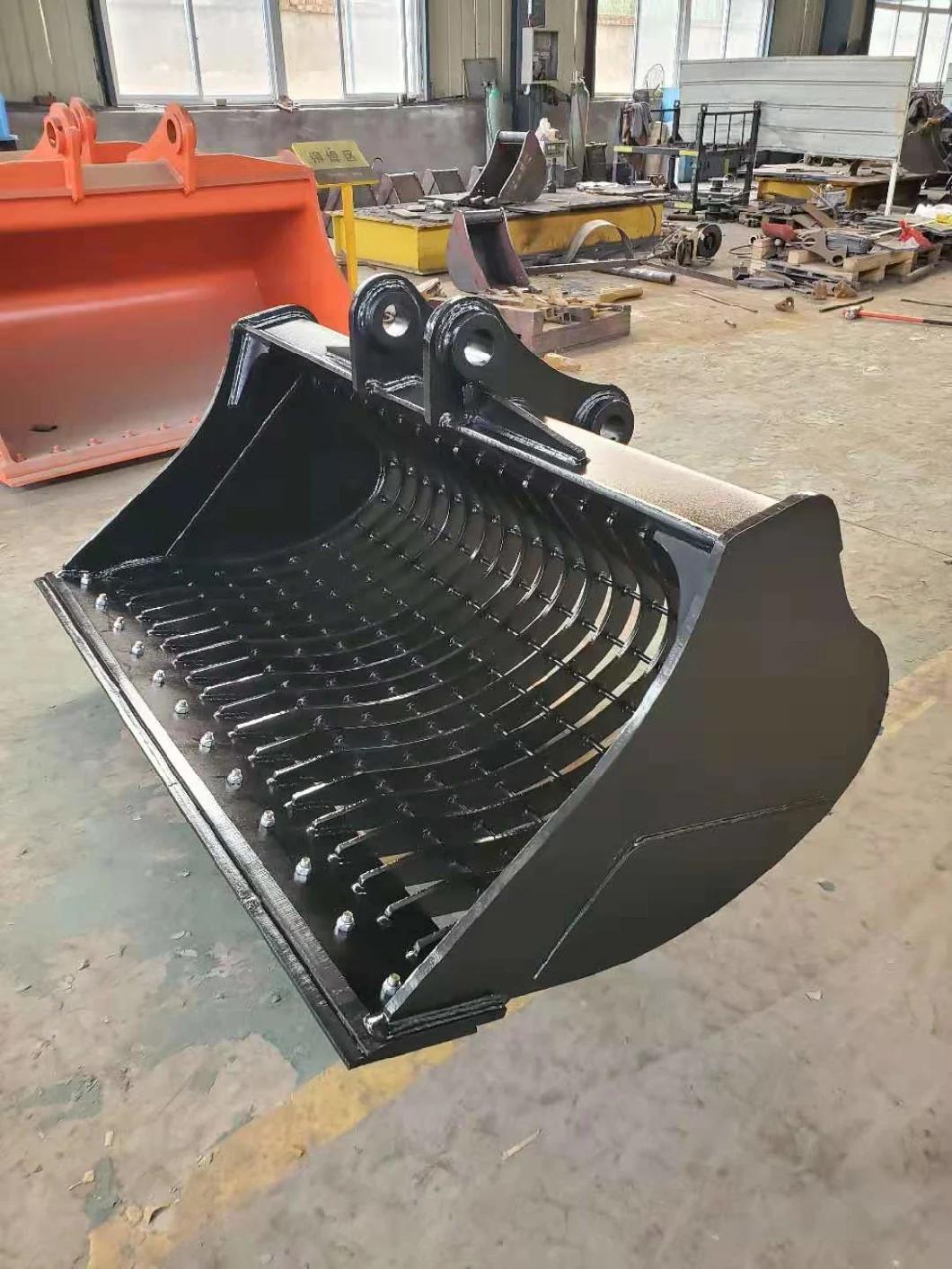 Heavy Duty Rock Screening Skeleton Bucket for Excav